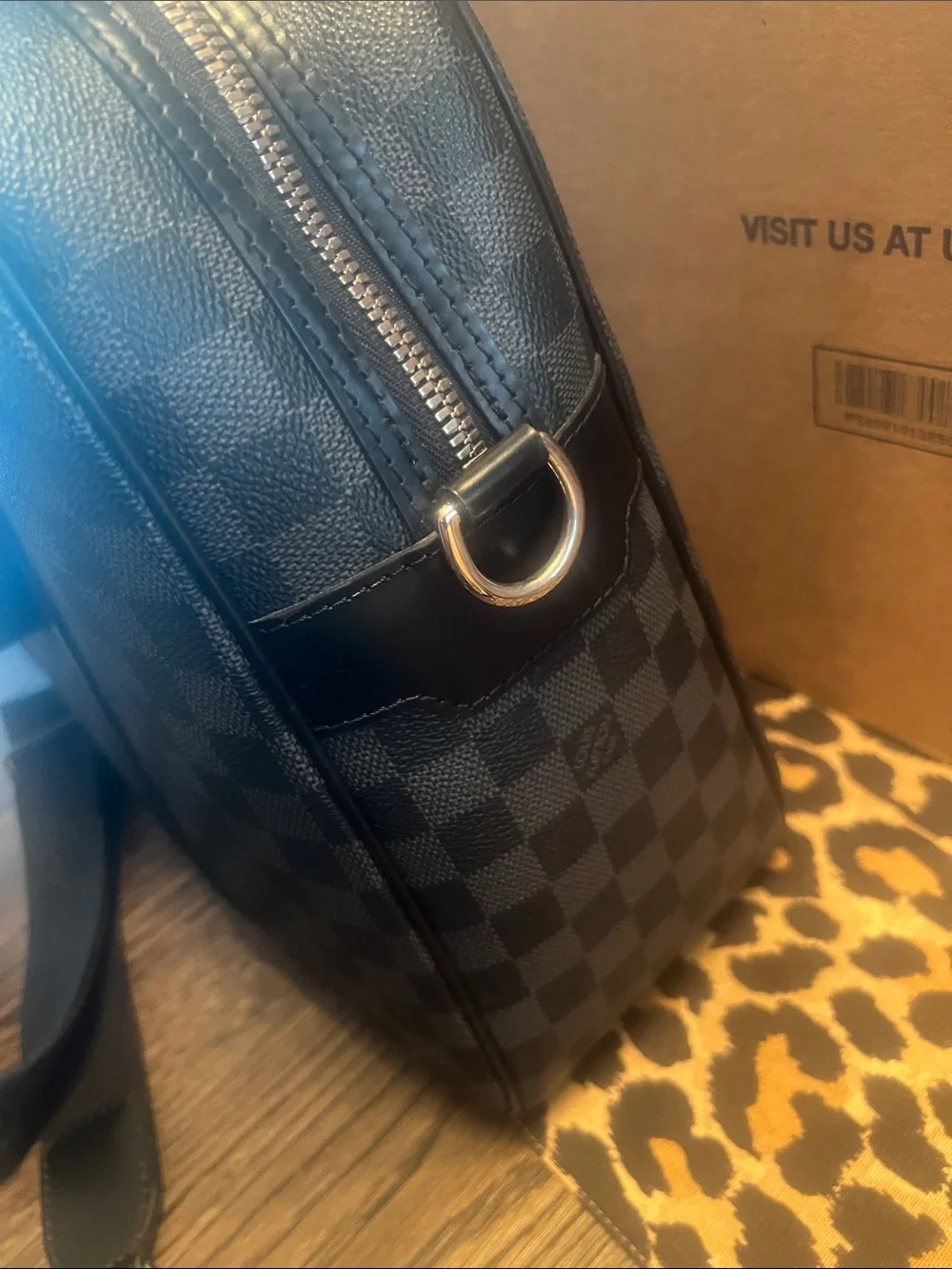 Louis Vuitton Damier Graphite Laptop Bag